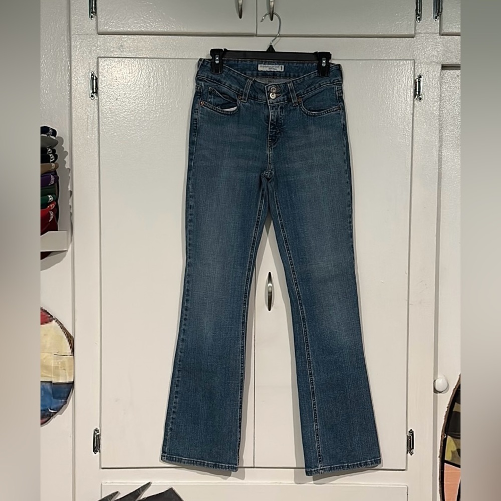 Vintage Levi's 526 The Slender Bootcut Jeans Mid Rise Stretch Size 4
